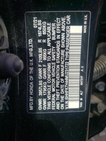 SHHFK7H44MU231722 Honda CIVIC SPOR