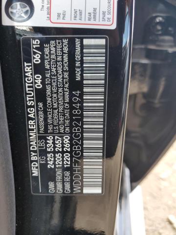 WDDHF7GB2GB218494 Mercedes-Benz E 63 AMG-S