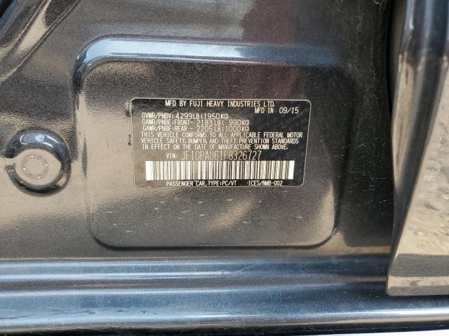JF1GPAU61F8326727 Subaru IMPREZA SP