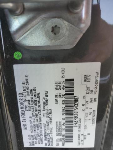 1FA6P8CF6F5432887 Ford MUSTANG GT