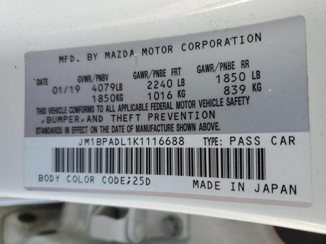 JM1BPADL1K1116688 Mazda 3 PREFERRE