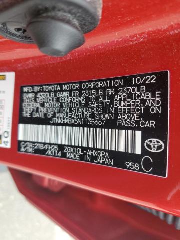 JTNKHMBX5N1135667 Toyota C-HR XLE
