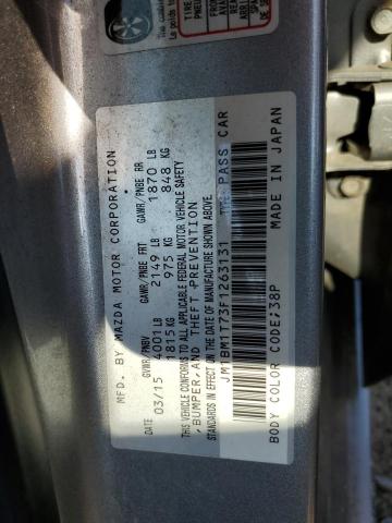 JM1BM1T73F1263131 Mazda 3 SV