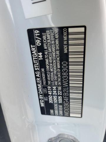 WDD3G4FB2LW038300 Mercedes-Benz A 220 4mat