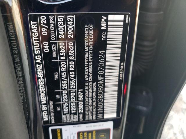 W1N0G8DB0MF870624 Mercedes-Benz GLC 300