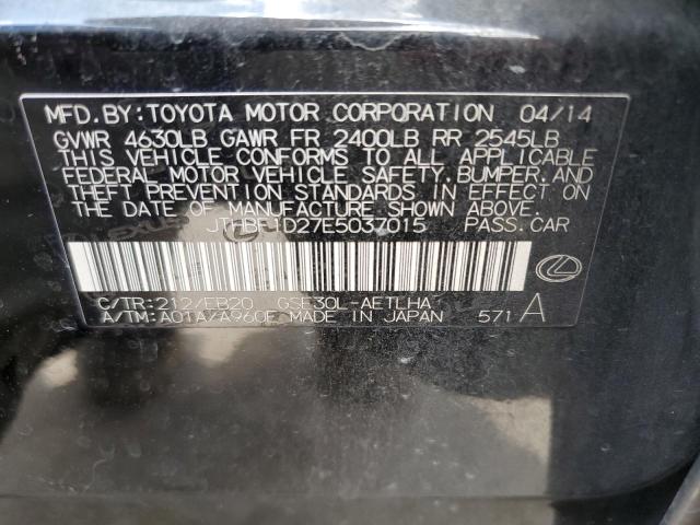 JTHBF1D27E5037015 Lexus IS 250