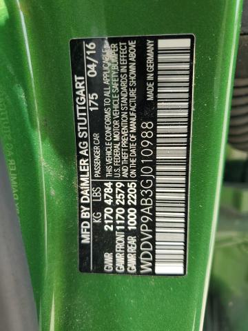 WDDVP9AB3GJ010988 Mercedes-Benz B 250e