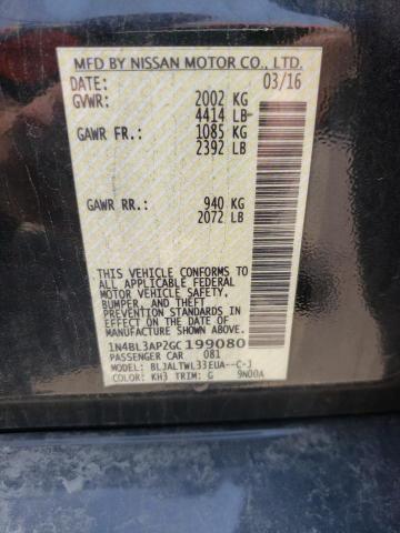 1N4BL3AP2GC199080 Nissan ALTIMA 3.5