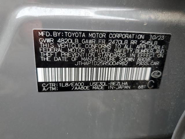 JTHAP1D25R5004982 Lexus IS 500 F S