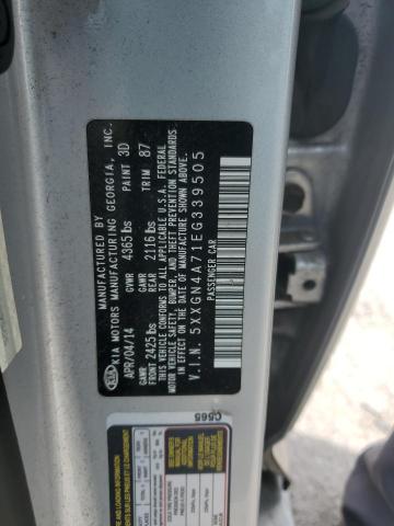 5XXGN4A71EG339505 KIA OPTIMA EX