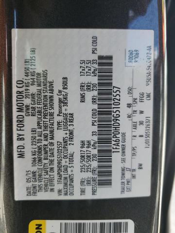 1FA6P0HD9G5102557 Ford FUSION SE
