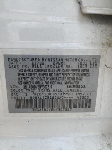 3N1AB8DV2NY307317 Nissan SENTRA SR