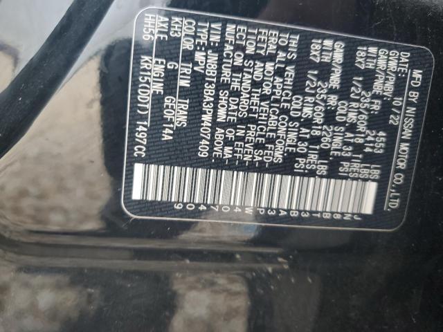 JN8BT3BA3PW407409 Nissan ROGUE SV