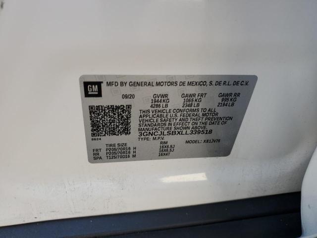 3GNCJLSBXLL339518 Chevrolet luv - mfi, variable valve timing, e85 max, alum
