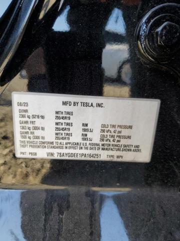 7SAYGDEE1PA164251 Tesla 2023