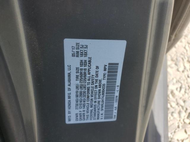5FNRL6H74JB004235 Honda j35y7