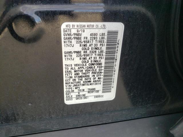JN8AT2MT0LW012814 Nissan 2020