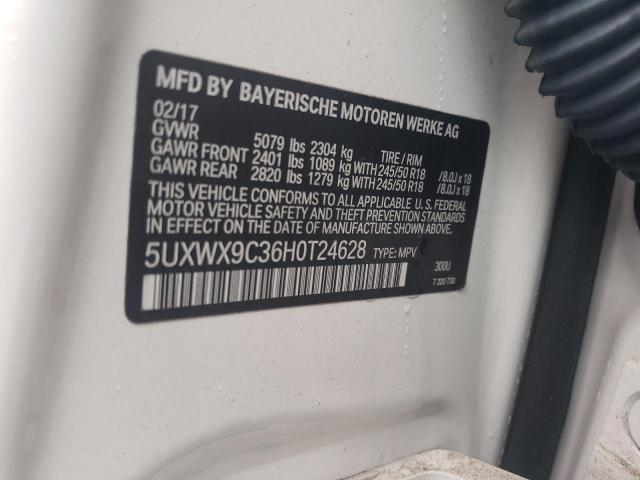 5UXWX9C36H0T24628 BMW X3 Xdrive28i