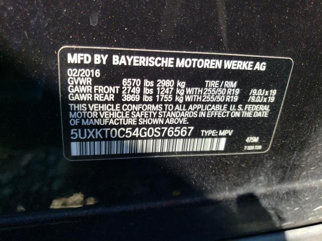 5UXKT0C54G0S76567 BMW X5 Xdr40e
