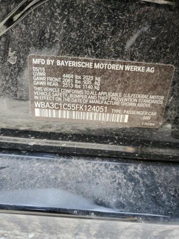 WBA3C1C55FK124051 BMW 328 I Sulev