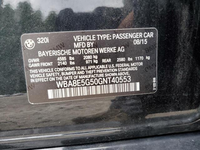 WBA8E5G50GNT40553 BMW 320 XI
