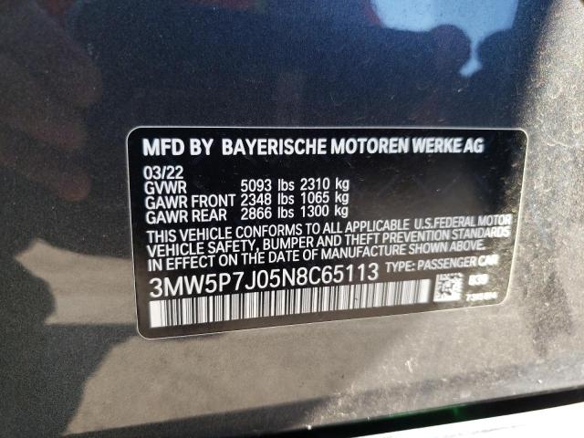 3MW5P7J05N8C65113 BMW 330e
