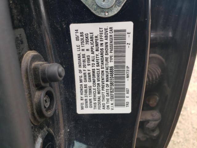 19XFB2F58EE046886 Honda Civic Lx