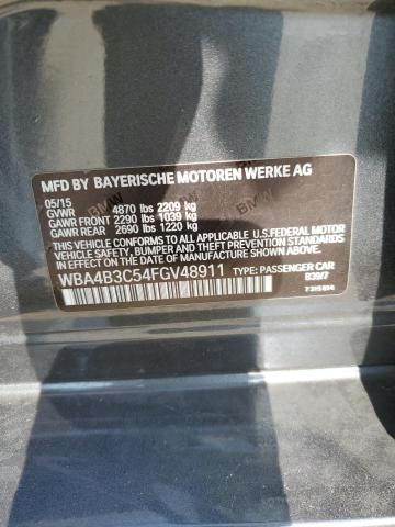 WBA4B3C54FGV48911 BMW 435 Xi Gran Coupe