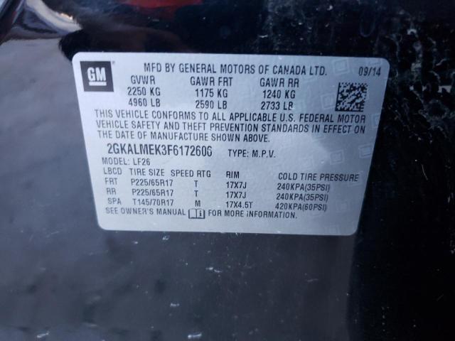 2GKALMEK3F6172606 GMC Terrain Sle