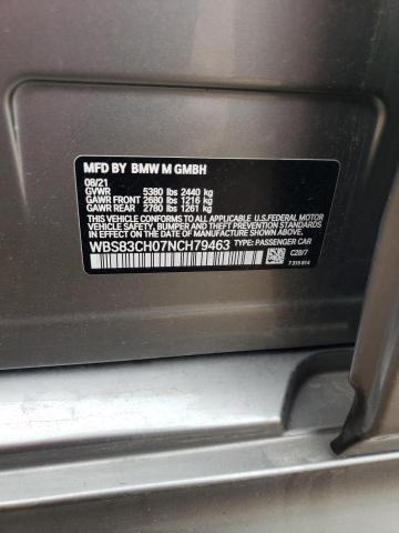WBS83CH07NCH79463 BMW M5