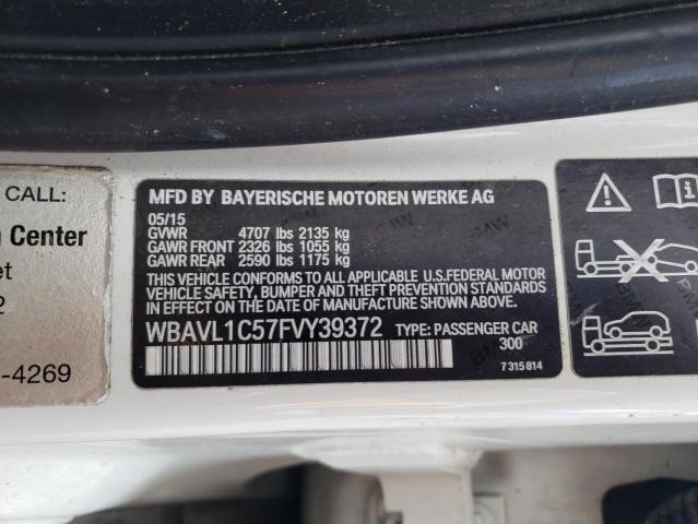 WBAVL1C57FVY39372 BMW X1 Xdrive28i