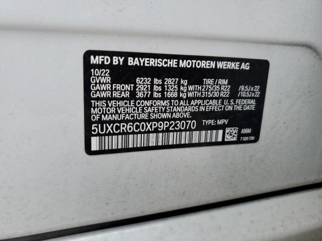 5UXCR6C0XP9P23070 BMW X5 Xdrive40i