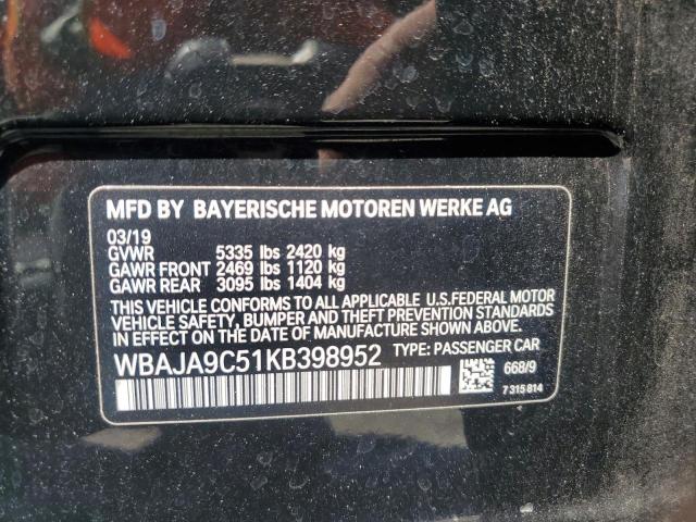 WBAJA9C51KB398952 BMW 530e