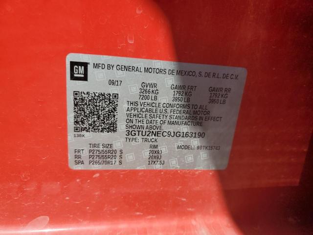 3GTU2NEC9JG163190 GMC Sierra K1500 Slt