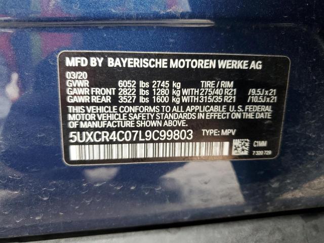 5UXCR4C07L9C99803 BMW X5 Sdrive 40i