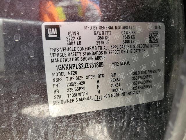 1GKKNPLS2JZ131805 GMC Acadia Denali