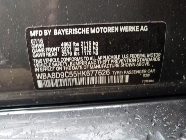 WBA8D9C55HK677626 BMW 330 XI