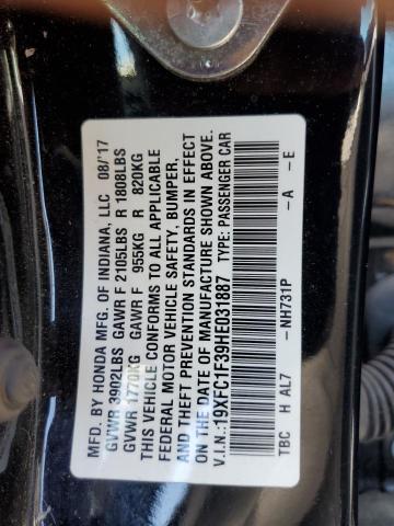 19XFC1F39HE031887 Honda CIVIC EX