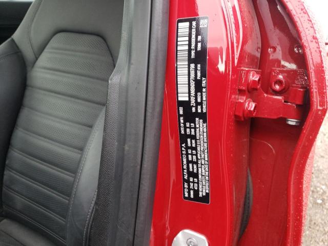 ZARFANBNXP7669798 Alfa Romeo GIULIA TI