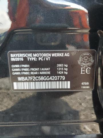 WBA7F2C58GG420779 BMW 750 Xi