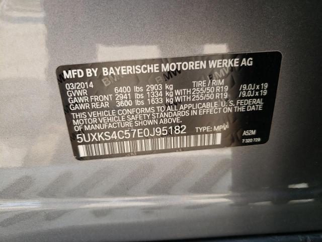 5UXKS4C57E0J95182 BMW X5 Xdrive35d
