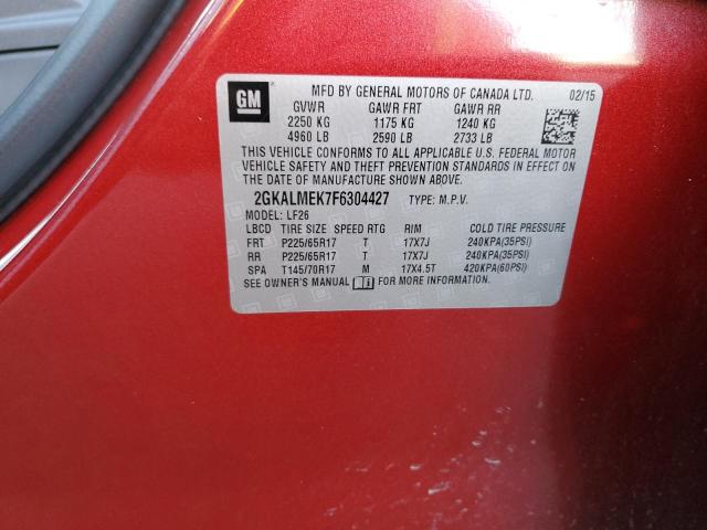 2GKALMEK7F6304427 GMC Terrain Sle