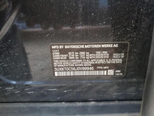 5UXKT0C56J0V99946 BMW X5 Xdr40e