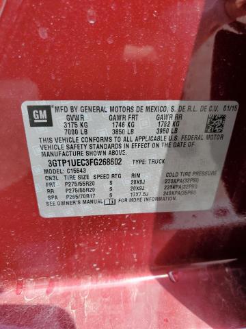 3GTP1UEC3FG268602 GMC Sierra C1500 Sle