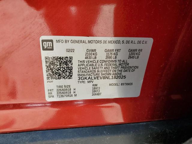 3GKALVEV8NL182025 GMC Terrain Slt