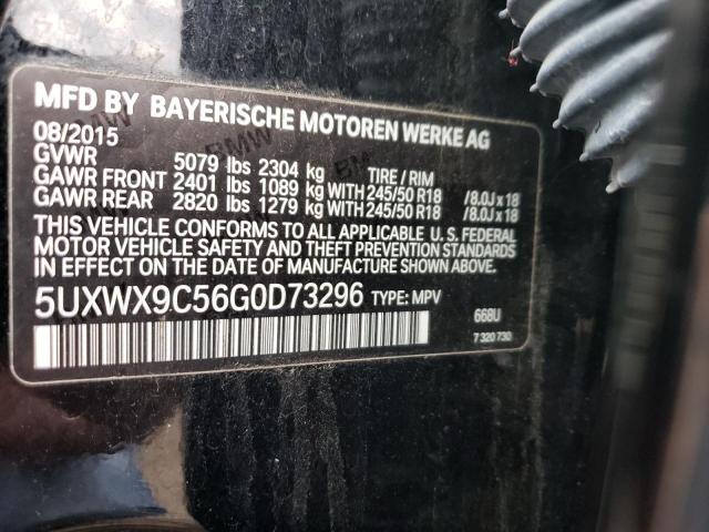 5UXWX9C56G0D73296 BMW X3 Xdrive28i