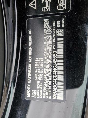WBABC4C04NCJ45659 BMW M850XI