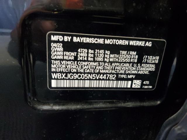 WBXJG9C05N5V44782 BMW X1 Xdrive28i