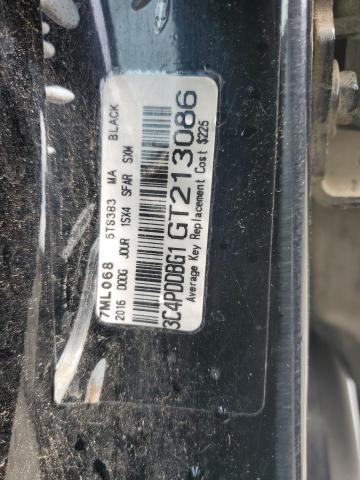 3C4PDDBG1GT213086 Dodge Journey Sxt