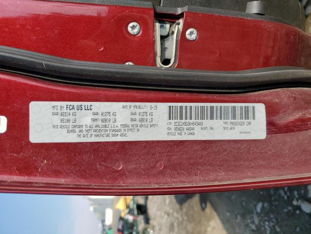 2C3CDXBG3KH643403 Dodge Charger Sxt